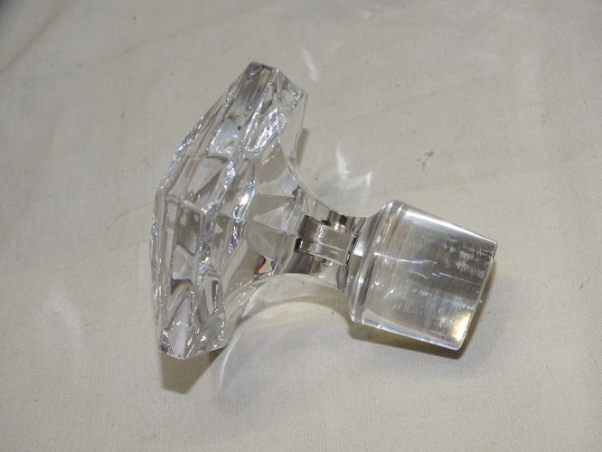 -BELLE CARAFE COGNAC PRINCE HUBERT de POLIGNAC CRISTAL  SEVRES FINE CHAMPAGNE  D