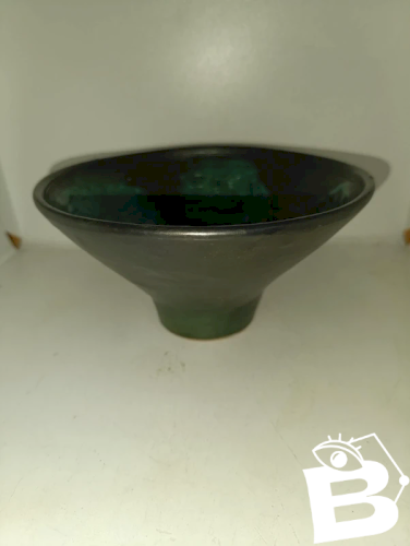 belle coupe à decor animalier signé jean austruy en bon etat