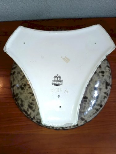 belle coupe/ centre table en ceramique vintage signée Krausc en bon etat