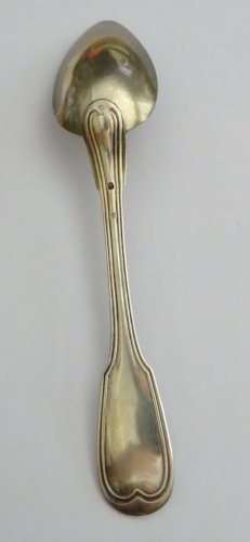 -BELLE CUILLERE ARGENT MODELE FILET poinçon Minerve TITRE 1 COLLECTION VITRINE D