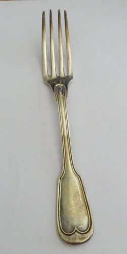 -BELLE FOURCHETTE ARGENT MODELE FILET poinçon Minerve TITRE 1 COLLECTION    D