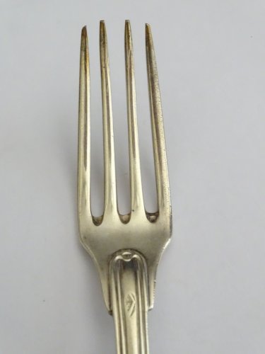 -BELLE FOURCHETTE ARGENT MODELE FILET poinçon Minerve TITRE 1 COLLECTION    D