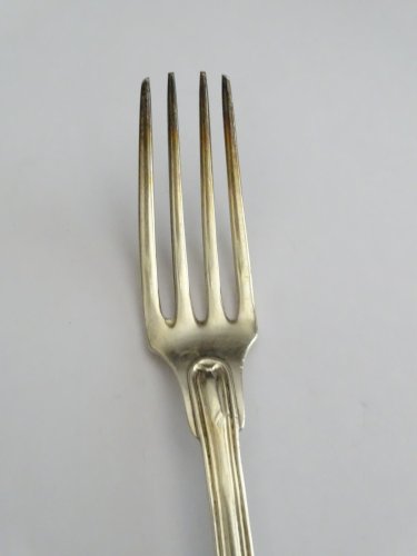 -BELLE FOURCHETTE ARGENT MODELE FILET poinçon Minerve TITRE 1 COLLECTION    D