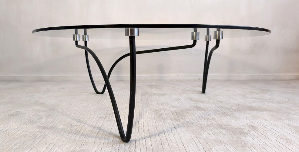 Belle grande table basse design ‘’Ryhtme’’ par Angie Anakis pour Ligne Roset 