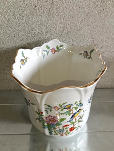 belle jardiniere cache pot signée Aynsley Pembroke en bon etat