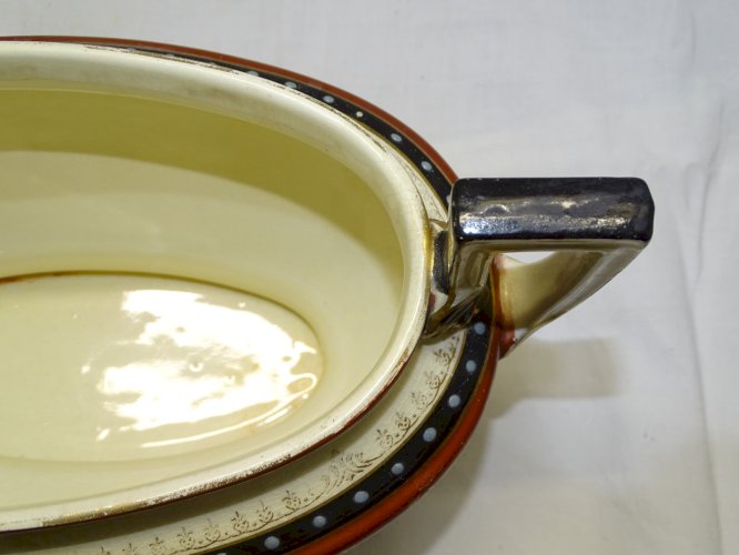 -BELLE JARDINIERE CERAMIQUE FAÏENCE BELGE BOCH FRERES KERAMIS NEOCLASSIQUE    D