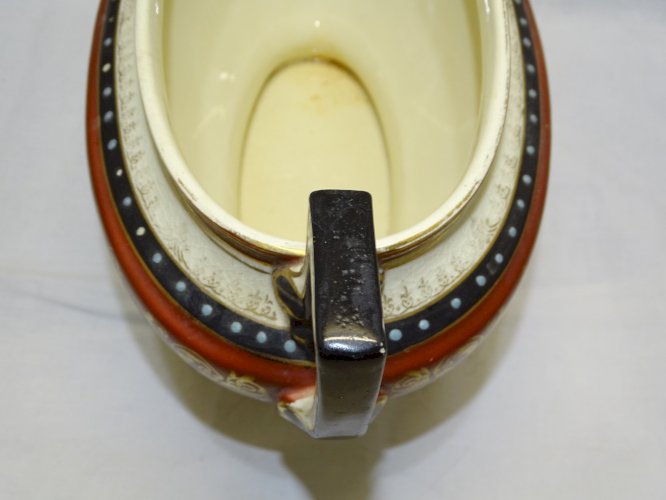 -BELLE JARDINIERE CERAMIQUE FAÏENCE BELGE BOCH FRERES KERAMIS NEOCLASSIQUE    D