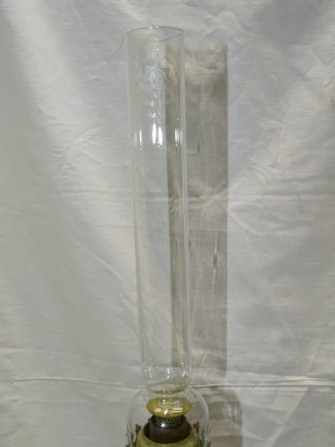 -BELLE LAMPE A PETROLE NAPOLEON III NIII EN CUIVRE et BRONZE VERRE ANCIEN   D