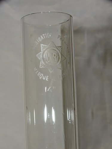 -BELLE LAMPE A PETROLE NAPOLEON III NIII EN CUIVRE et BRONZE VERRE ANCIEN   D
