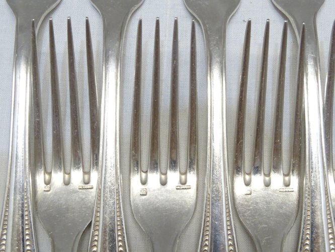 -BELLE MENAGERE ERCUIS MODELE LE NIL COBRA 50 PIECES DECO TABLE COLLECTION   D
