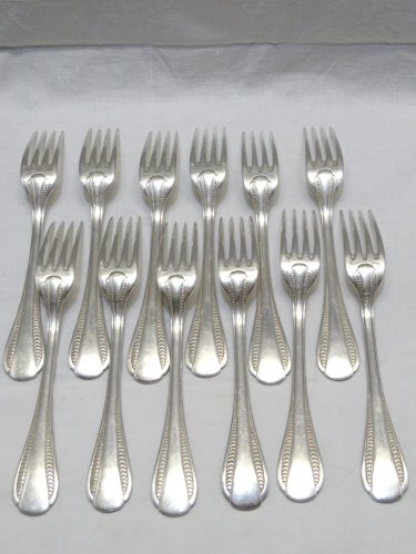 -BELLE MENAGERE ERCUIS MODELE LE NIL COBRA 50 PIECES DECO TABLE COLLECTION   D