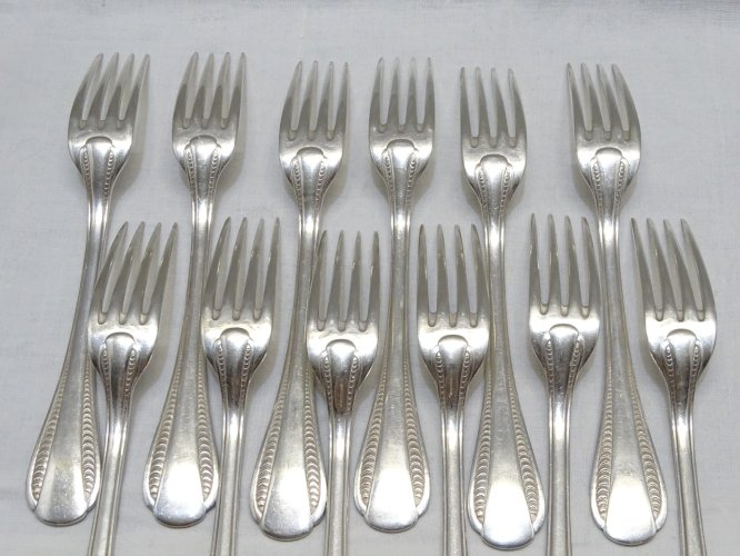 -BELLE MENAGERE ERCUIS MODELE LE NIL COBRA 50 PIECES DECO TABLE COLLECTION   D