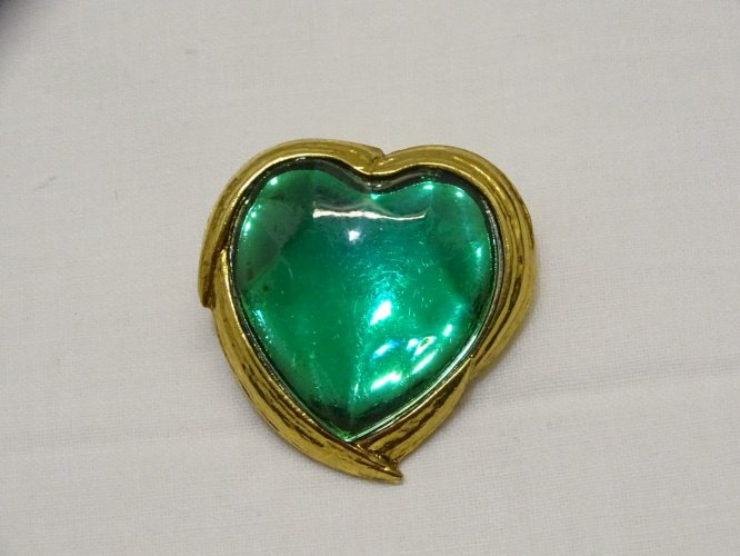 -BELLE PETITE BROCHE YVES SAINT LAURENT YSL BIJOU ANCIEN COLLECTION