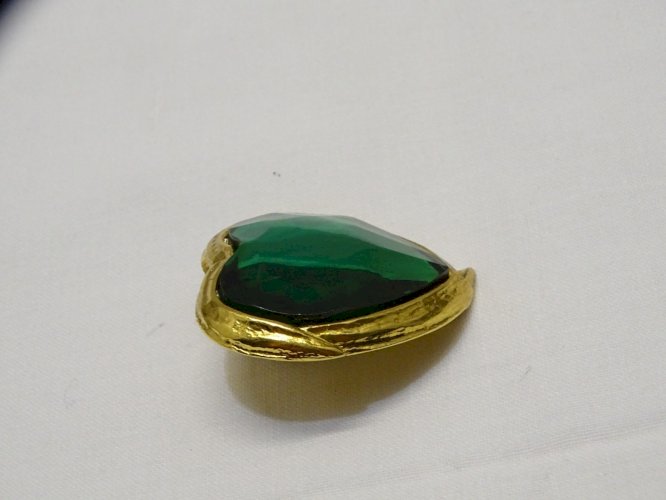 -BELLE PETITE BROCHE YVES SAINT LAURENT YSL BIJOU ANCIEN COLLECTION