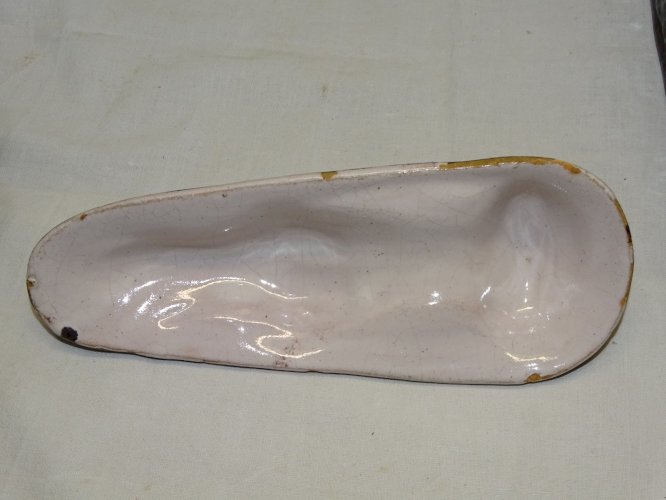 -BELLE PETITE TERRINE AU LIEVRE TERRE CUITE VERNISSEE XIXe COLLECTION CUISINE  D