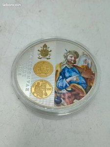 beautiful commemorative piece from the Vatican dating from 2016 representing Luke in very good condition