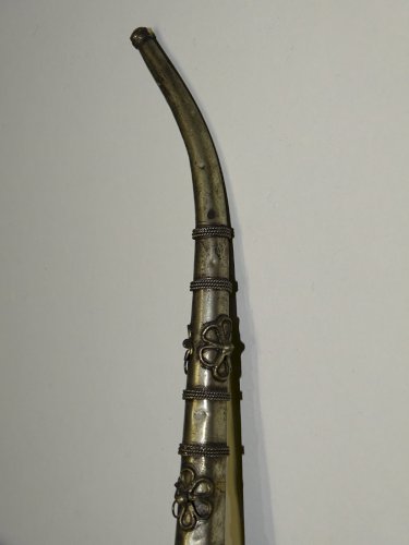 -BELLE PIPE ALLIAGE EXTREME ORIENT ASIE FOURNEAU OISEAU COLLECTION VTRINE   D