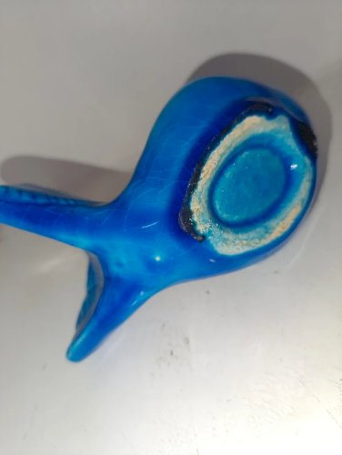 belle sculpture en ceramique en forme doiseaux dans le gout de Chambost en bon etat
