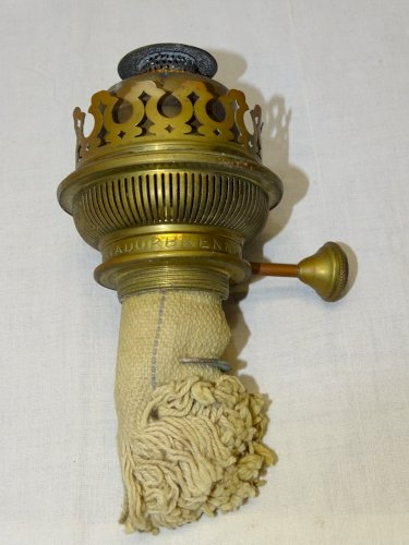 -BELLE TETE DE LAMPE A PETROLE MATADOR BRENNER 20" COLLECTION LAMPE ANCIENNE   D