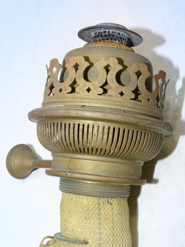 -BELLE TETE DE LAMPE A PETROLE MATADOR BRENNER 20" COLLECTION LAMPE ANCIENNE   D