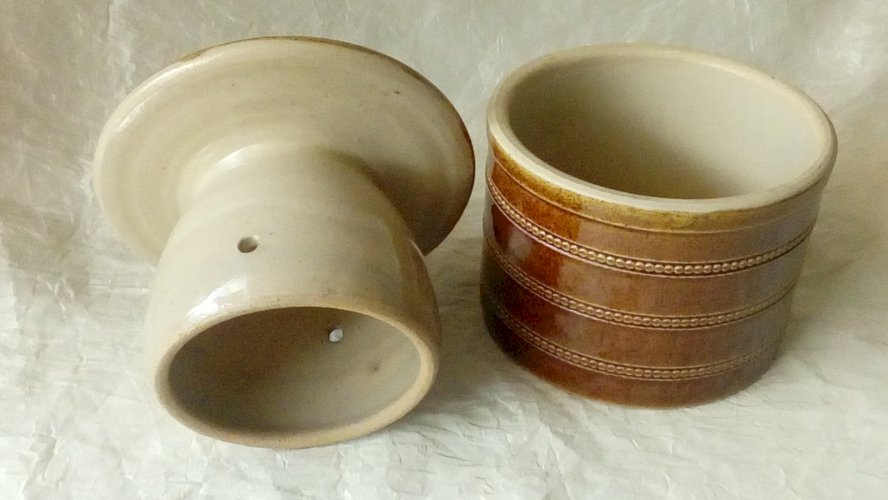 BEURRIER A EAU EN GRES  DU BERRY GROS MODELE N°1*  2