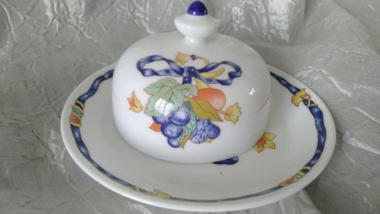 BERNARDAUD butter dish