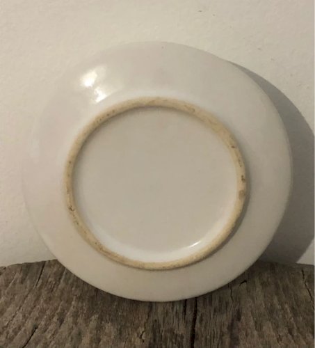 Beurrier en céramique motif pomme ?