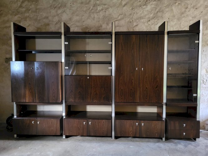 Bibliothèque / living. fin des années 70 Roche Bobois