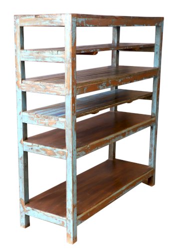 Bibliothèque - rack en teck birman