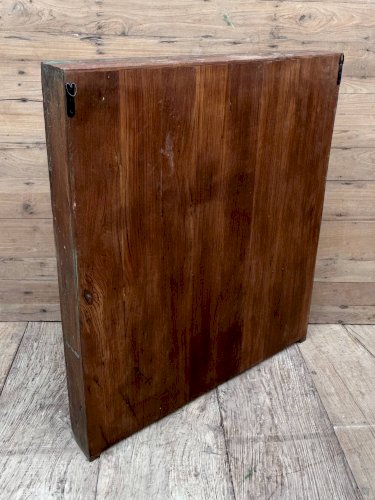 bibliothèque vitrée en teck birman