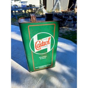 Castrol Oil Can 2 Colors