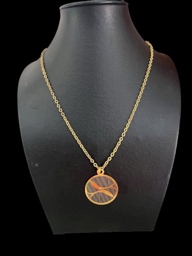 Bijou ancien collier vintage Jacques Esterel Pendentif poisson Design Collector