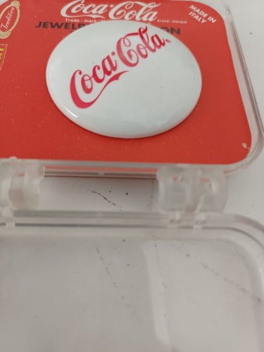 Bijou broche épingle COCA COLA blanc  jewelry collection