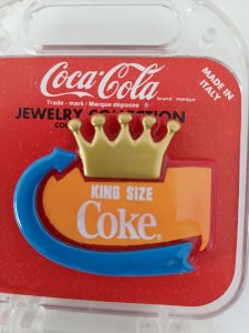 Bijou Broche épingle COCA COLA King Size Coke  jewelry collection
