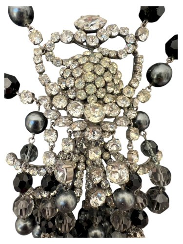 Bijou De Couture - Fabuleux Collier De Roger Scemama- Mid-century Vintage Ancien