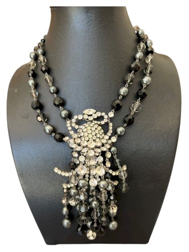 Bijou De Couture - Fabuleux Collier De Roger Scemama- Mid-century Vintage Ancien
