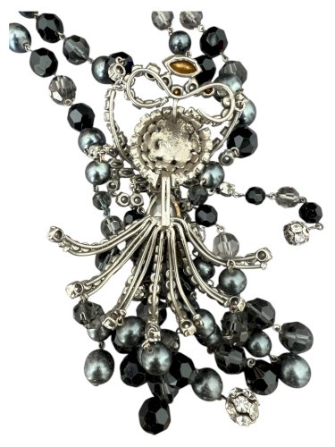 Bijou De Couture - Fabuleux Collier De Roger Scemama- Mid-century Vintage Ancien