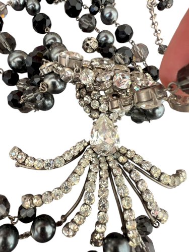 Bijou De Couture - Fabuleux Collier De Roger Scemama- Mid-century Vintage Ancien