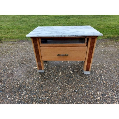 Billot de Cuisine Bois et Marbre