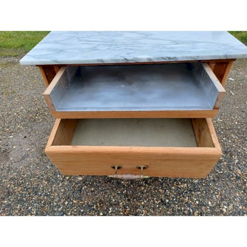 Billot de Cuisine Bois et Marbre