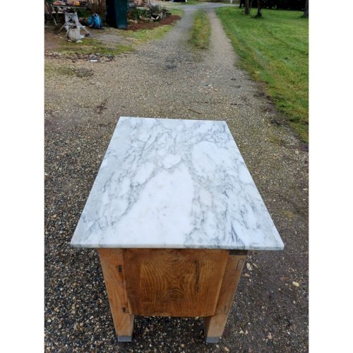 Billot de Cuisine Bois et Marbre