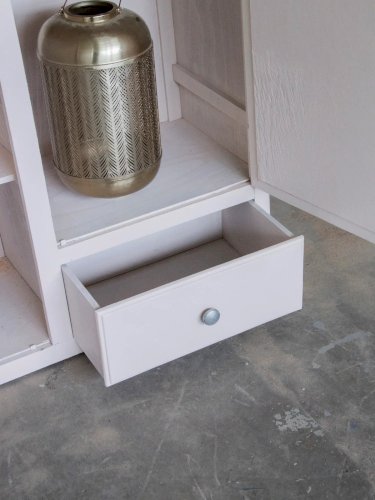 Blandine, l'armoire en bois rose poudré N°164