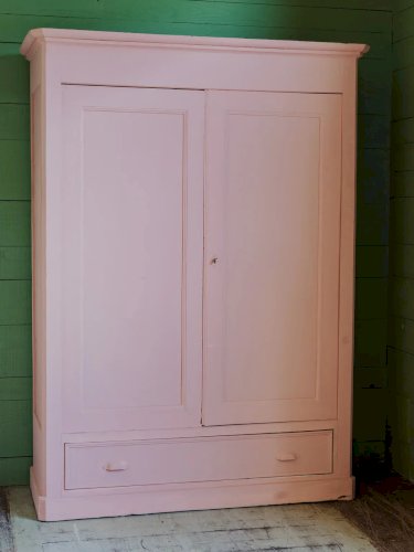 Blandine, l'armoire rose en bois N°317