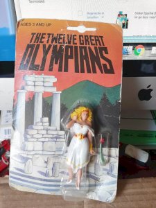 blister neuf vintage , les 12 grands de l'olympe . Figurine Aphrodite