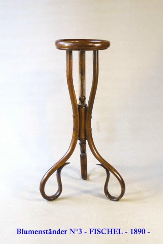 Blumenständer N° 3 par Fischel, Ca 1890 No Thonet