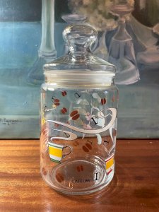 Bocal à café Luminarc vintage