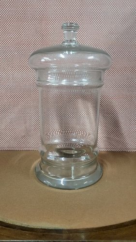 BOCAL BONBONNIERE EN VERRE ANCIEN N°1