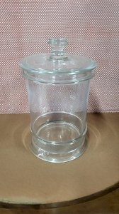 OLD GLASS CANDY JAR NO. 2