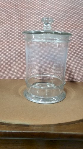 BOCAL BONBONNIERE EN VERRE ANCIEN N°2