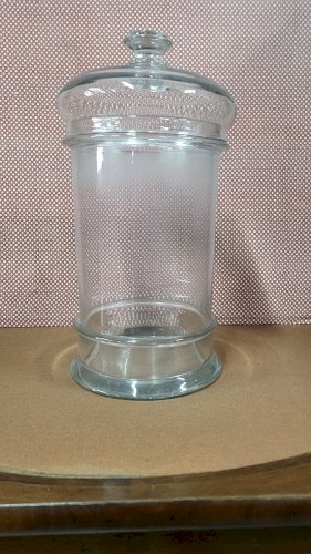 BOCAL BONBONNIERE EN VERRE ANCIEN N°3